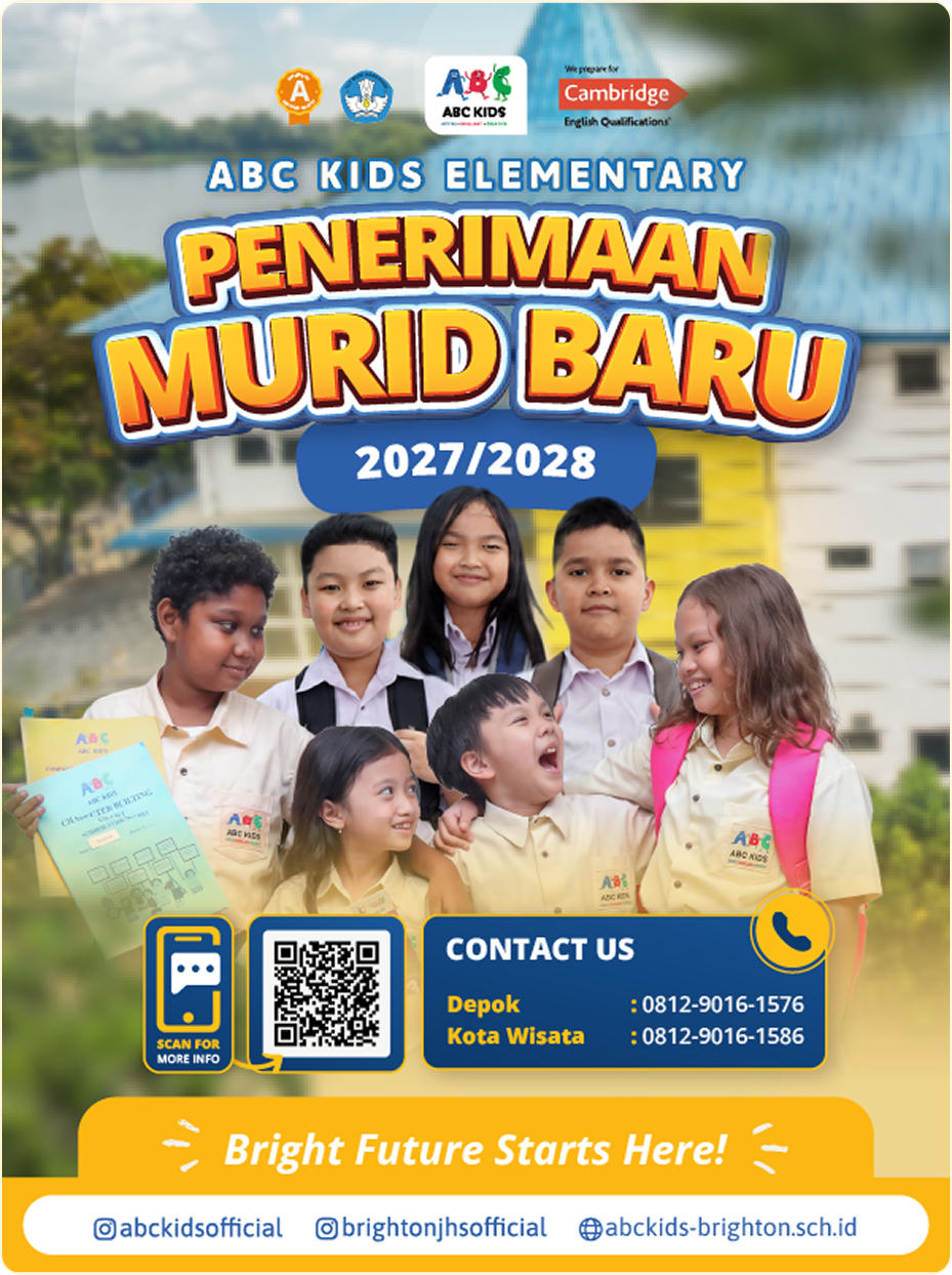 Poster informasi sekolah